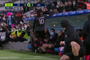 Le geste très laid de Renato Sanchez