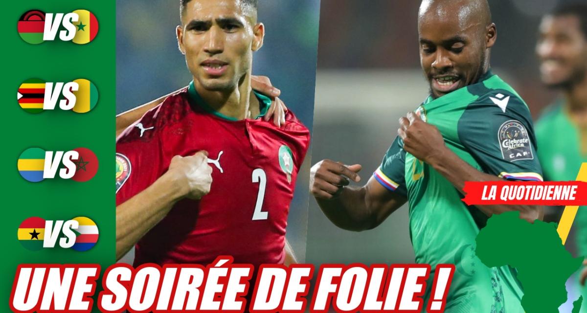 🚨 CAN 2021 – Quotidien #10 : Maroc & Gabon en avance, Comores historiques !