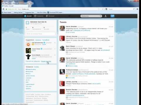 Comment suivre un sujet sur Twitter ?