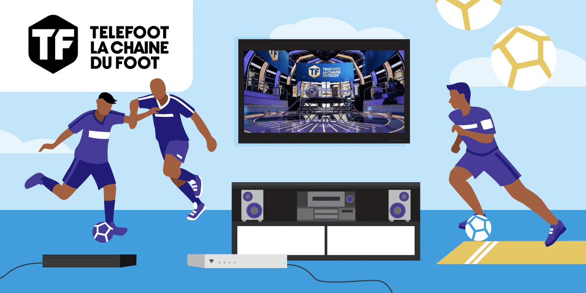 Quel est le numéro de la chaîne Telefoot ?
