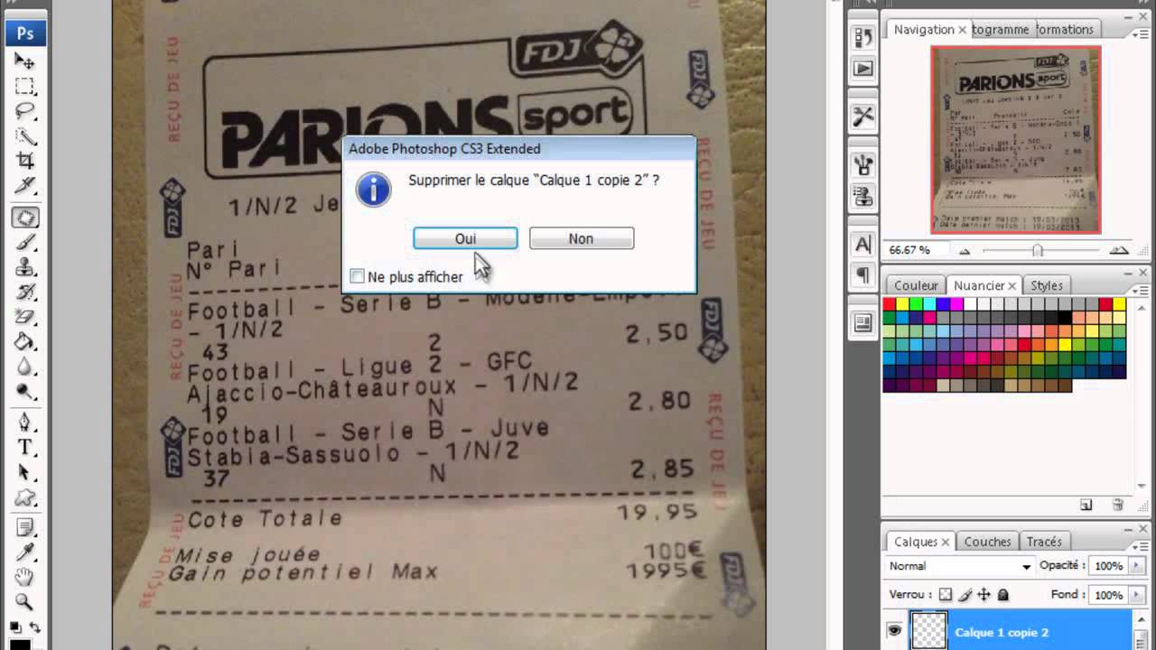 Comment scanner un ticket Parions Sport ?