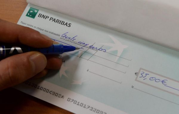 Quel montant de chèque sans justificatif ?