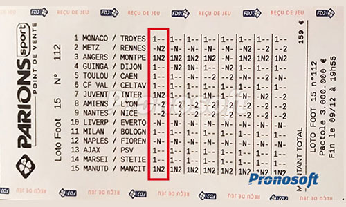 Comment marche le pactole au loto foot ?