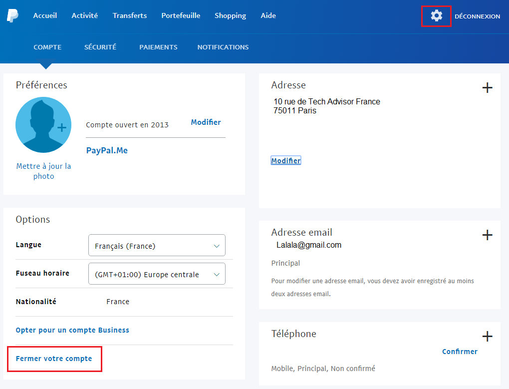 Comment mettre de l’argent sur mon compte PayPal ?