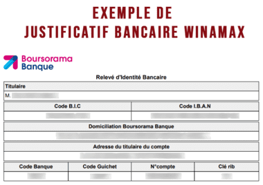 Quel justificatif pour Winamax ?