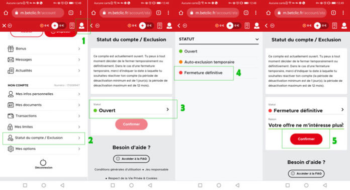 Comment recuperer mon compte Betclic ?
