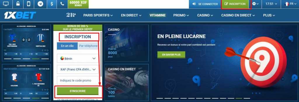 Comment jouer un coupon sur 1xBet ?