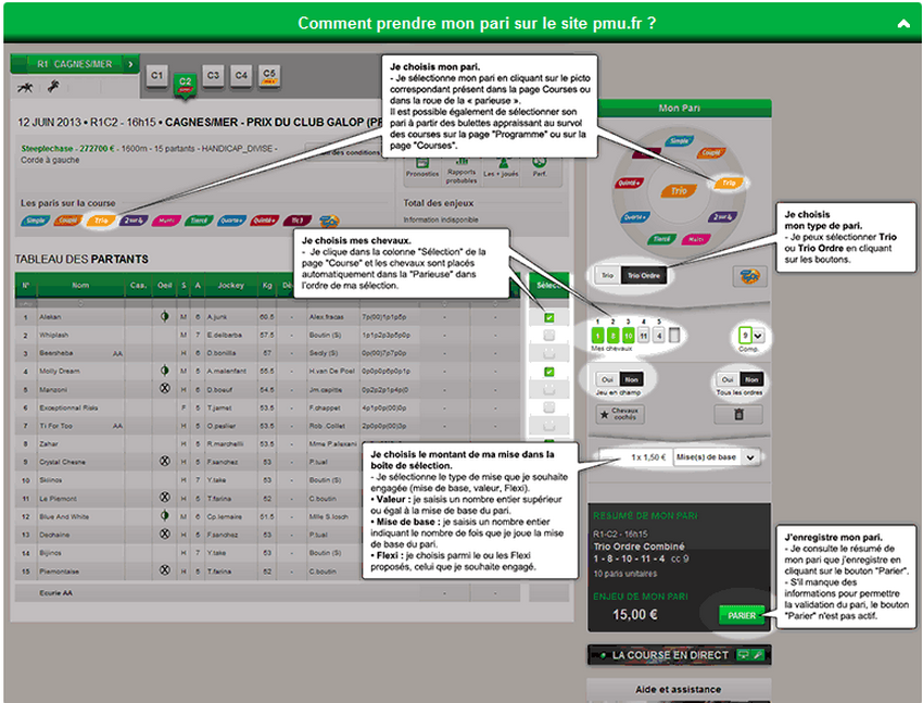 Comment beneficier des 100 euros PMU ?
