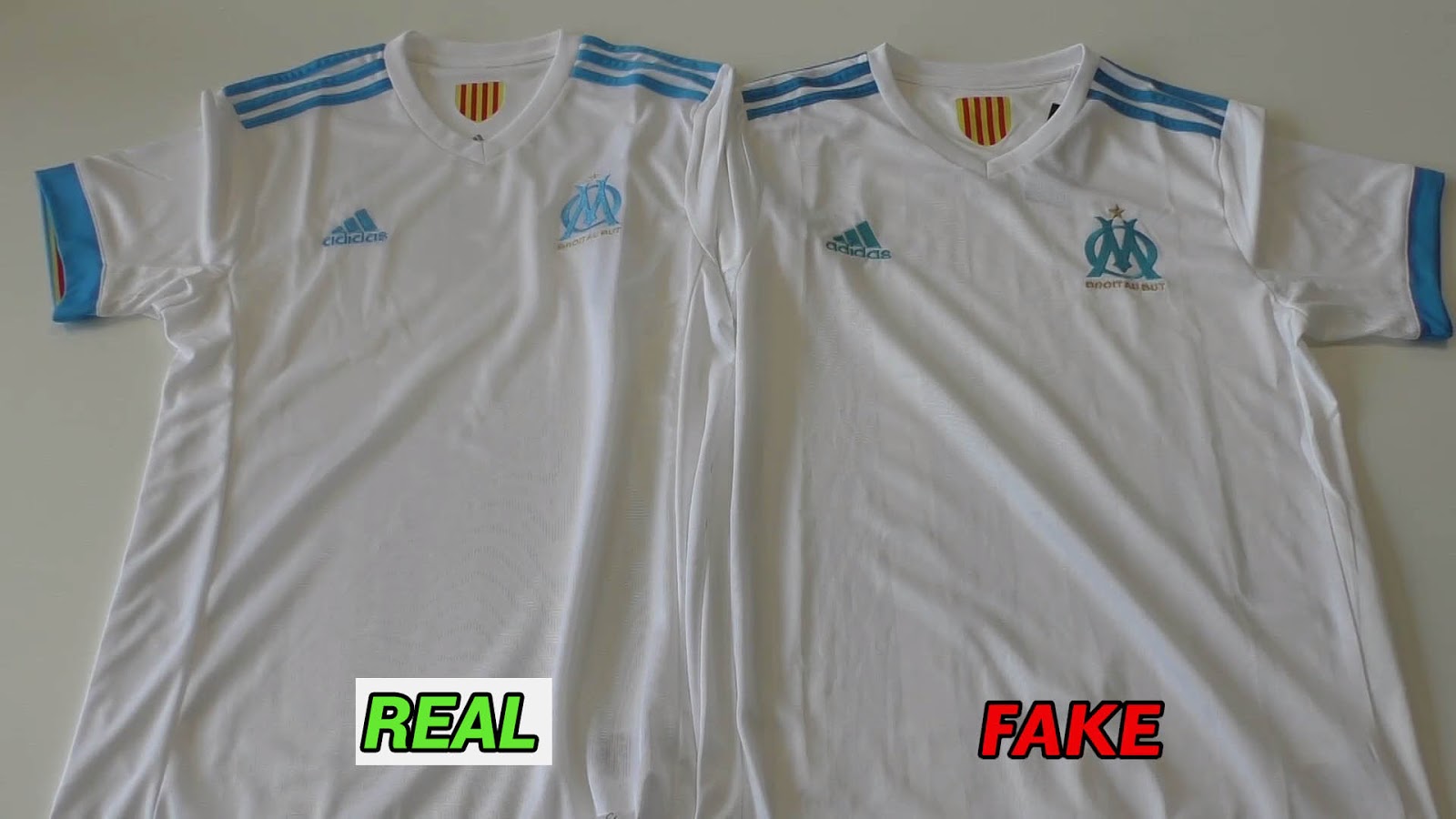 Comment savoir si un maillot de foot est une contrefaçon ?