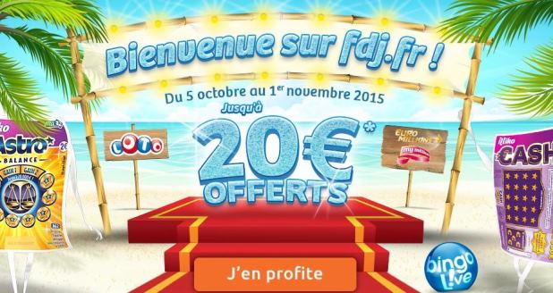 Comment profiter des 150 € FDJ ?
