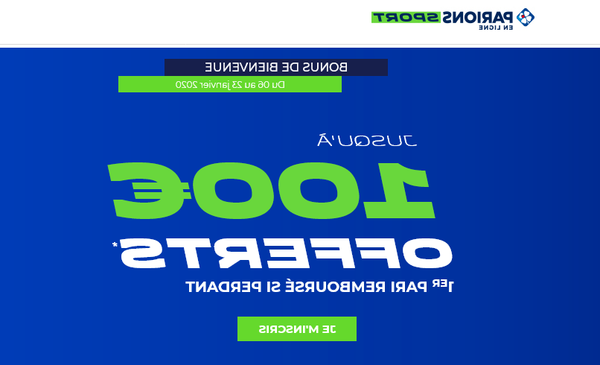 Comment se faire rembourser premier pari Parions Sport ?