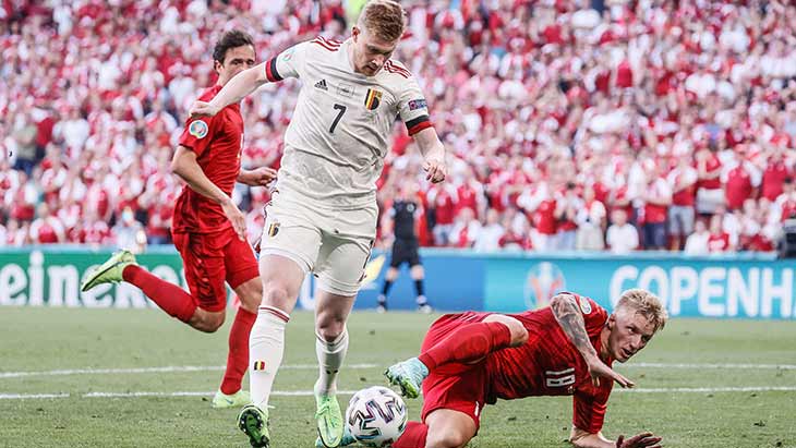 Qui diffuse le match Belgique Danemark ?
