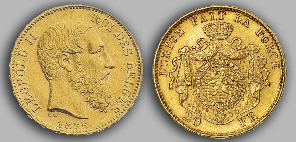 Quelle est la valeur d’une pièce de 20 francs ?