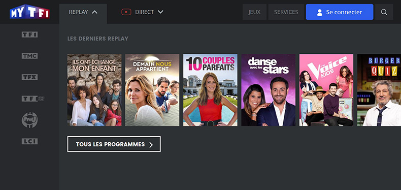 Pourquoi je ne peux pas regarder TF1 en direct ?