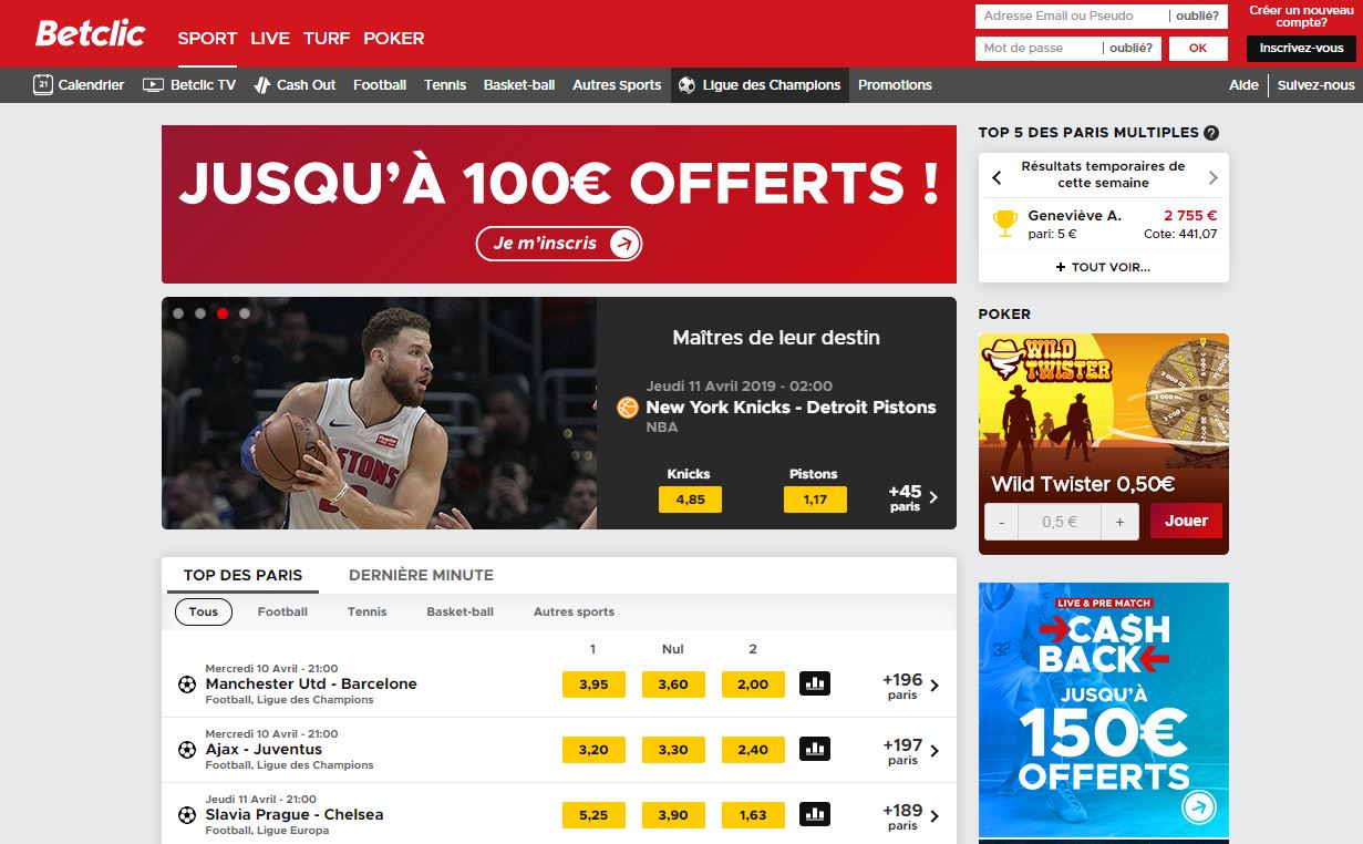 Comment annule un paris sur Betclic ?