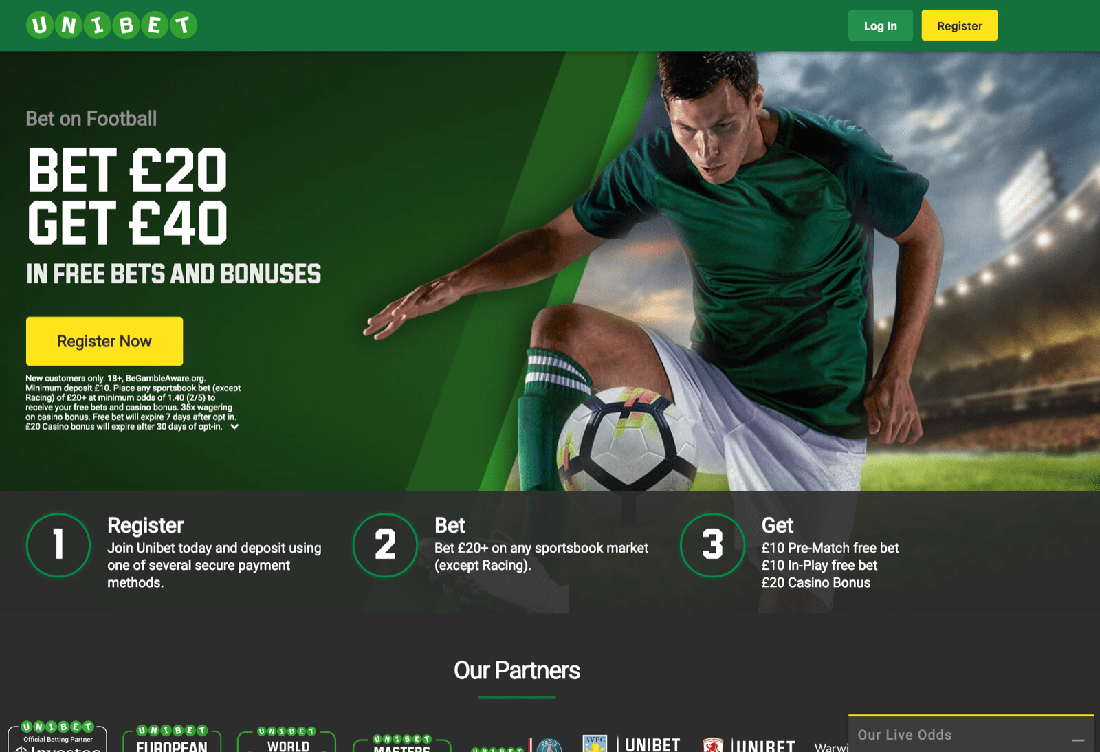 Comment utiliser Free bet Unibet ?
