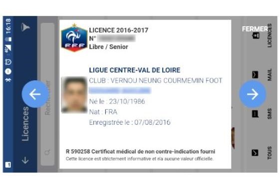 Comment imprimer sa licence FFF ?