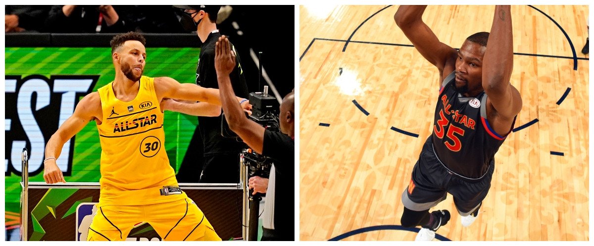 Durant et Curry en tête, Gobert dans le match