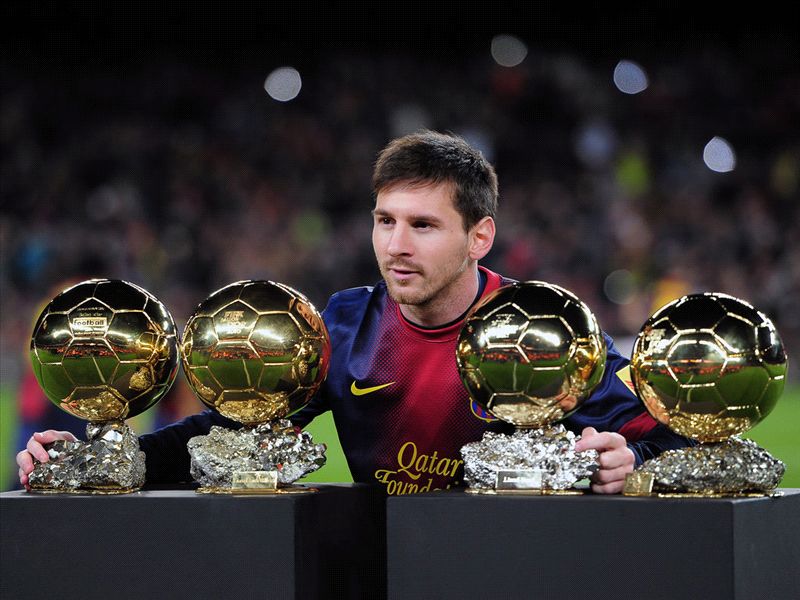 How many UEFA has Messi won?