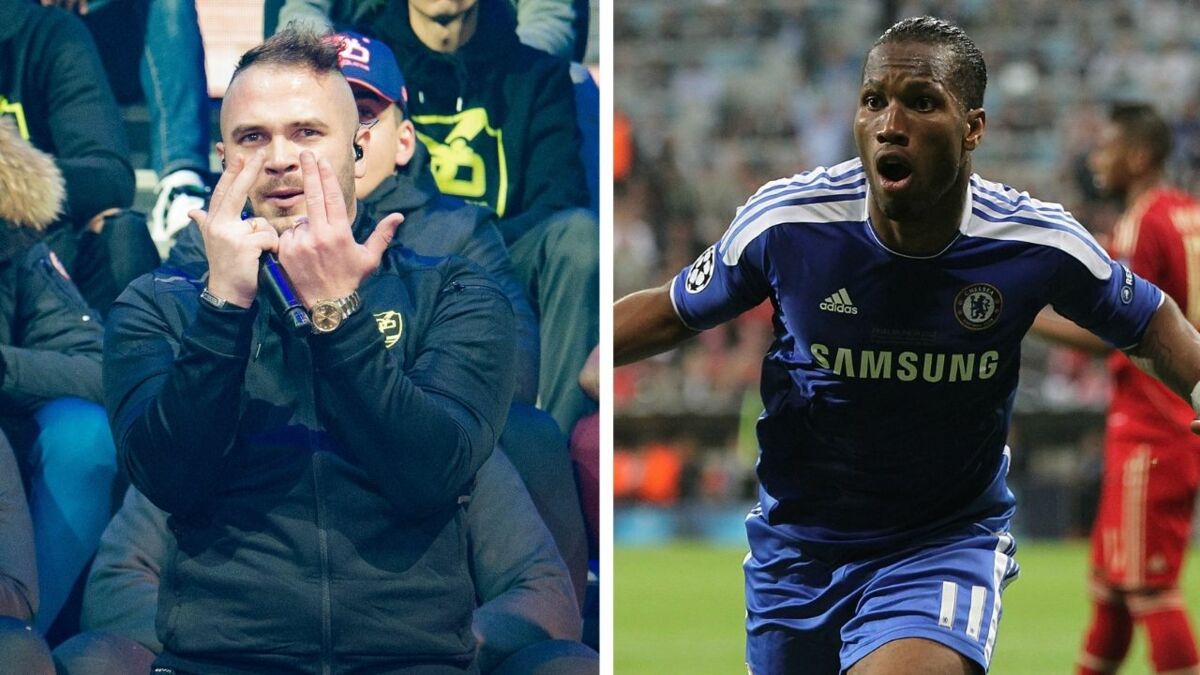 Juillet : Le rappeur jouera un match de football avec Didier Drogba