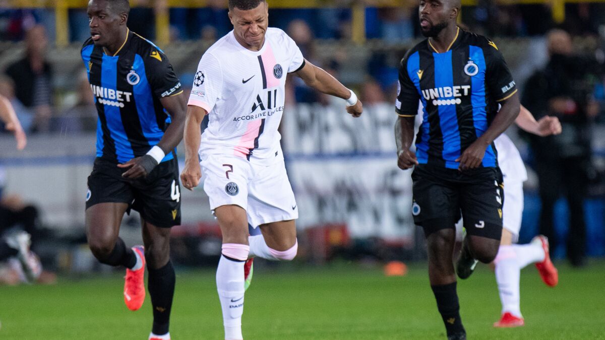 Kylian Mbappé : Combien de temps sera-t-il absent après s’être blessé lors du match contre Bruges ?