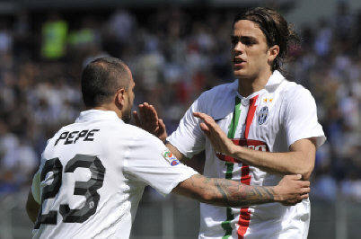 Matri, Quagliarella, Pepe, Mota