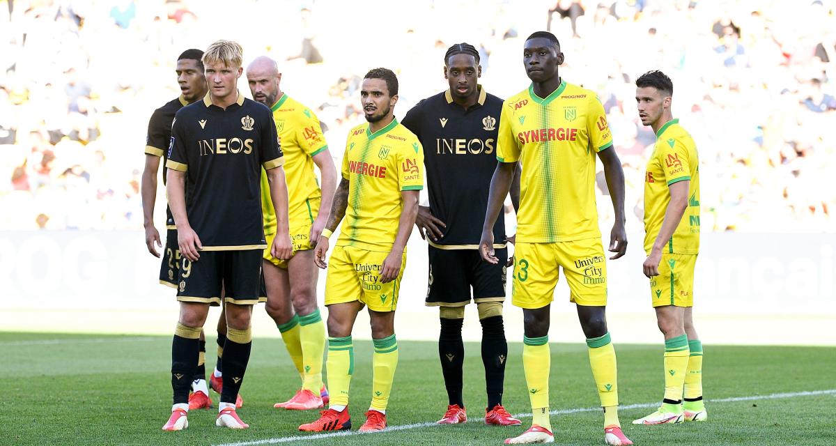 Nice-Nantes : Effectifs possibles et absents