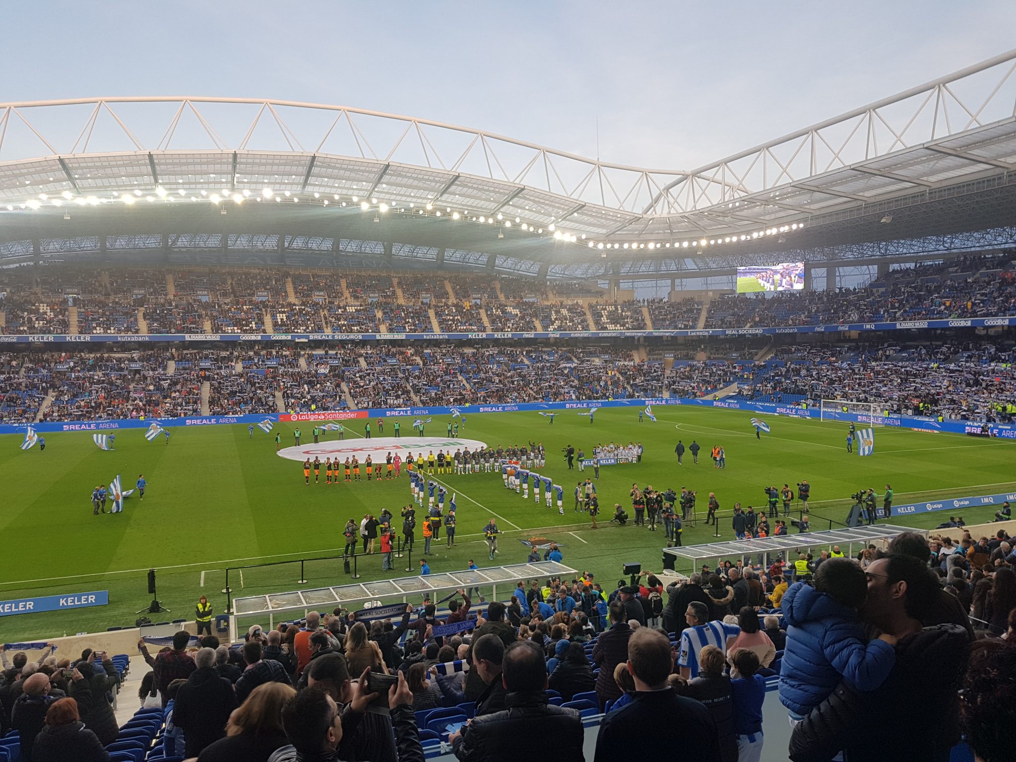 Où se trouve le stade de la Real Sociedad ?