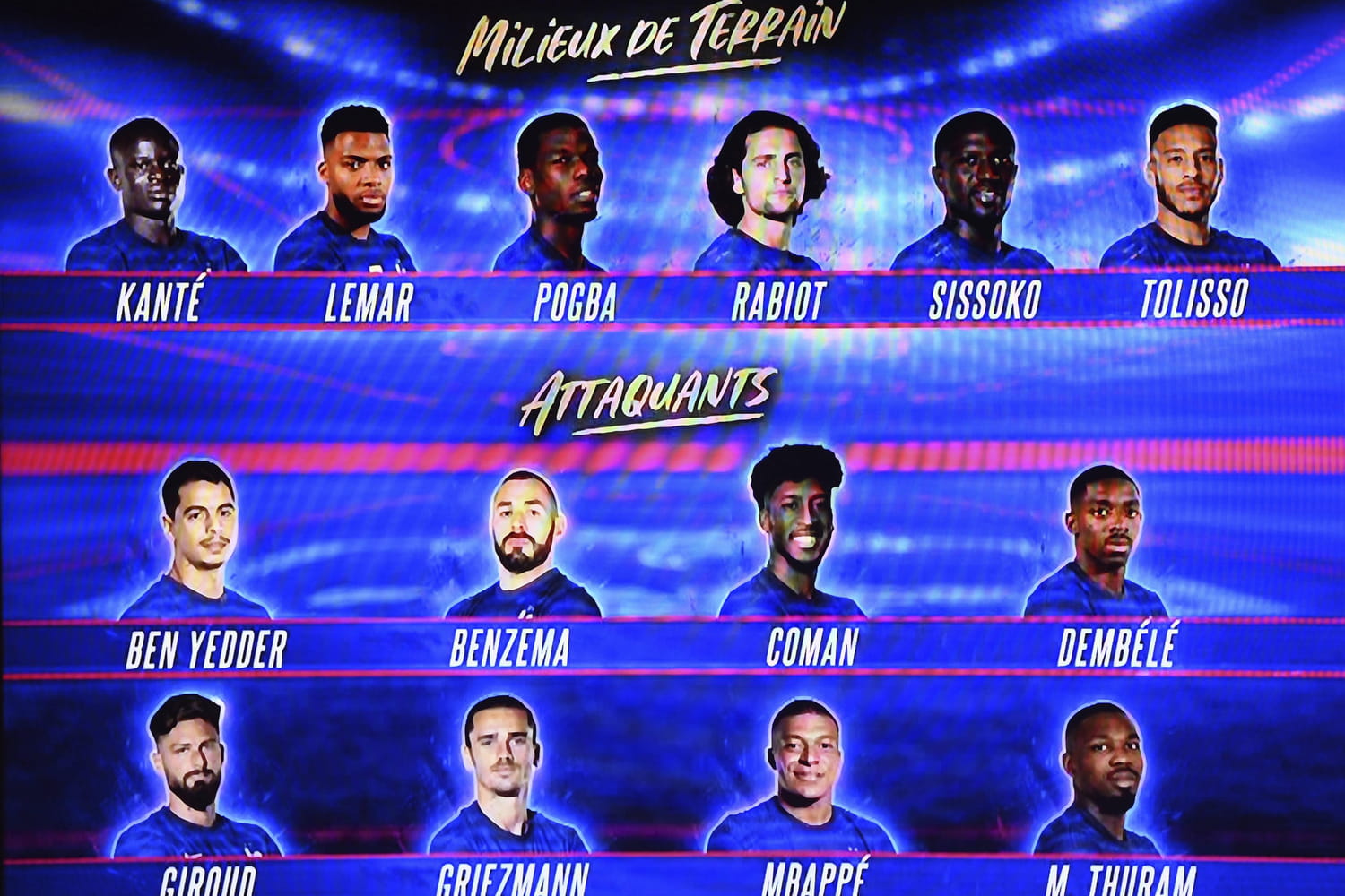 Quelle est la composition de l’équipe d’Italie ce soir ?