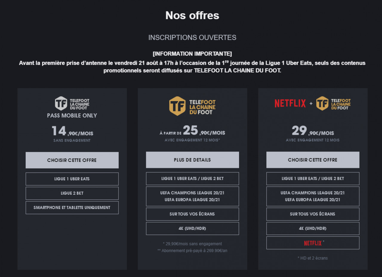Comment arrêter Telefoot avec engagement ?