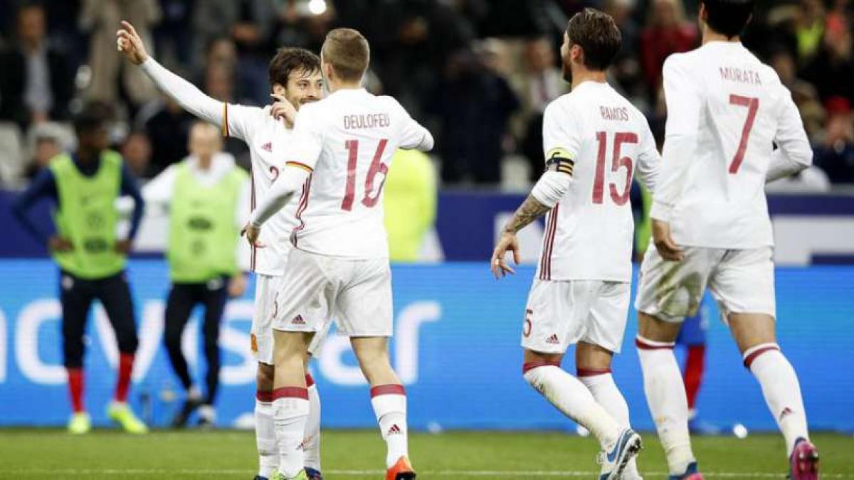 Où se jouait le match France-espagne ?