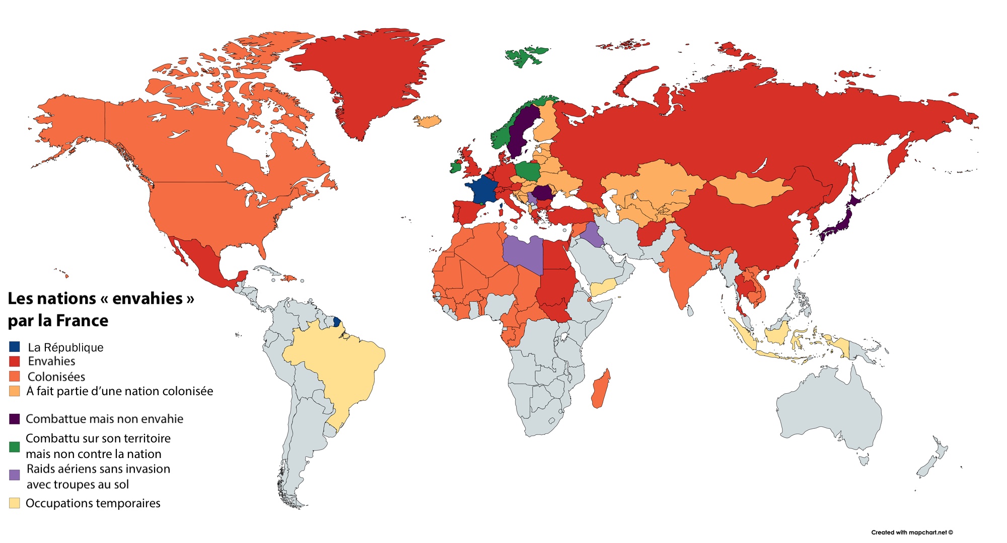 Quelle est le premier pays envahi par l’Allemagne ?