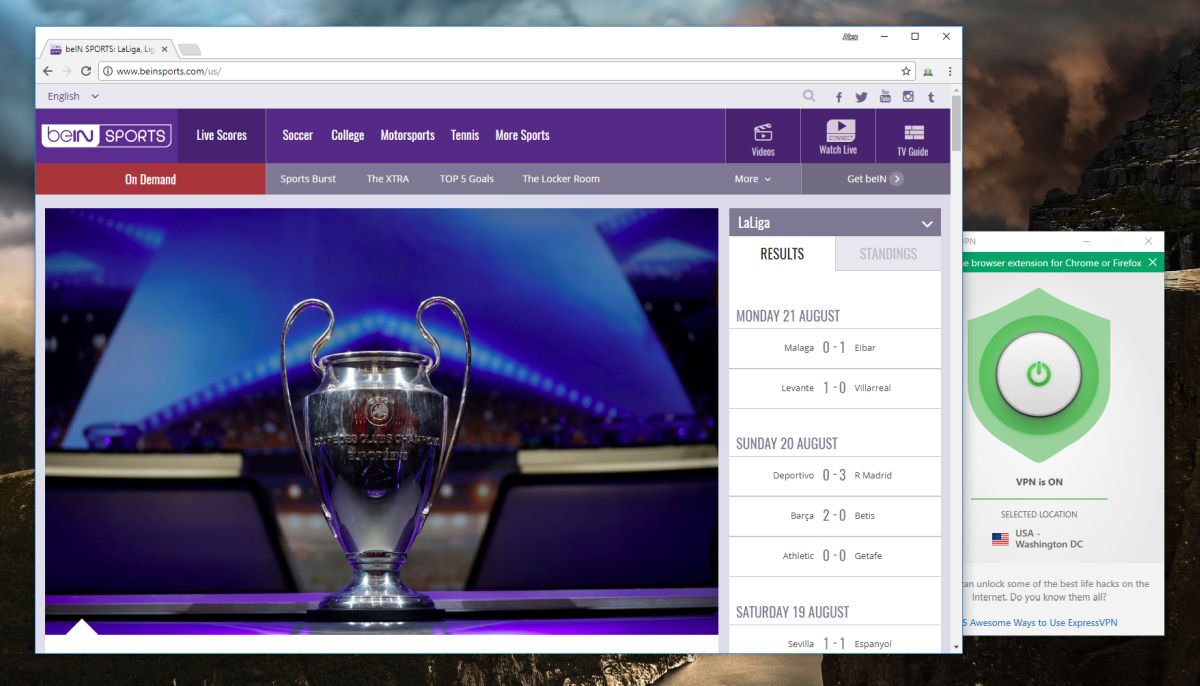 Où regarder beIN Sport Connect ?
