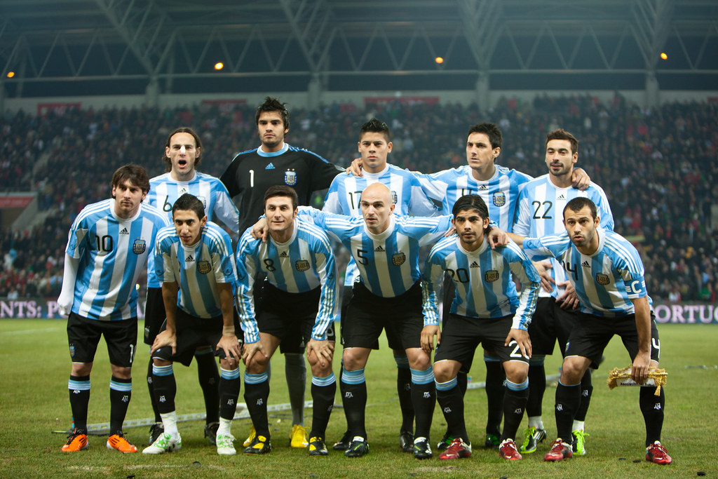 Quel est le surnom de l’équipe d’Argentine ?
