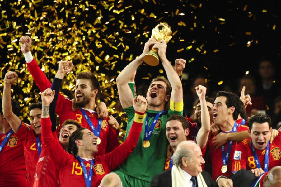Quand l’Espagne a gagné la Coupe du Monde ?