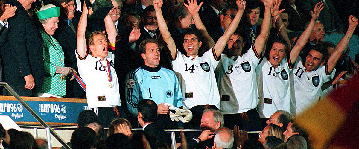 Qui a gagné l’Euro 1996 en Angleterre 1 Angleterre 2 Allemagne ?