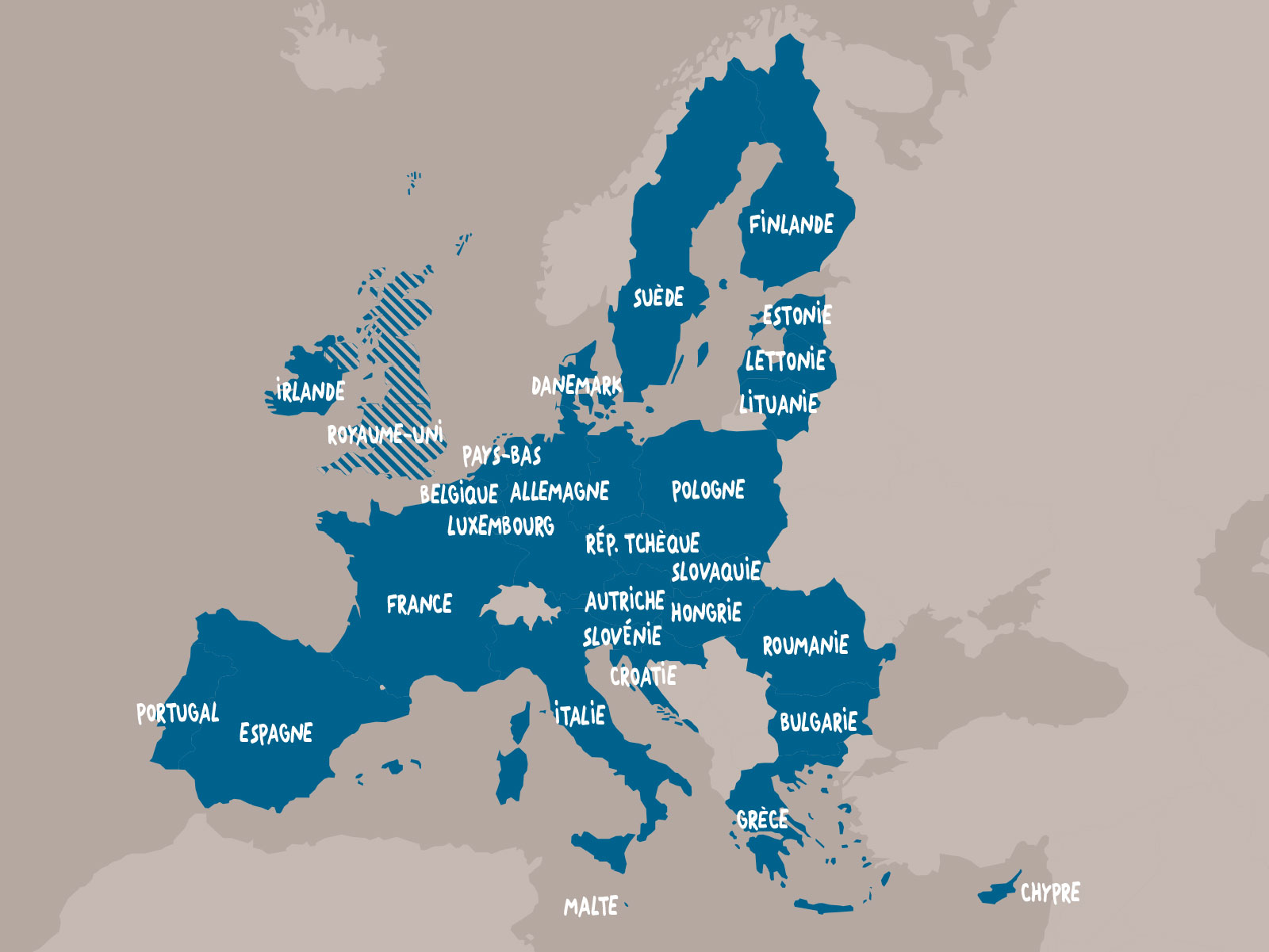 Quel est le dernier pays à être entré dans l’Union européenne ?