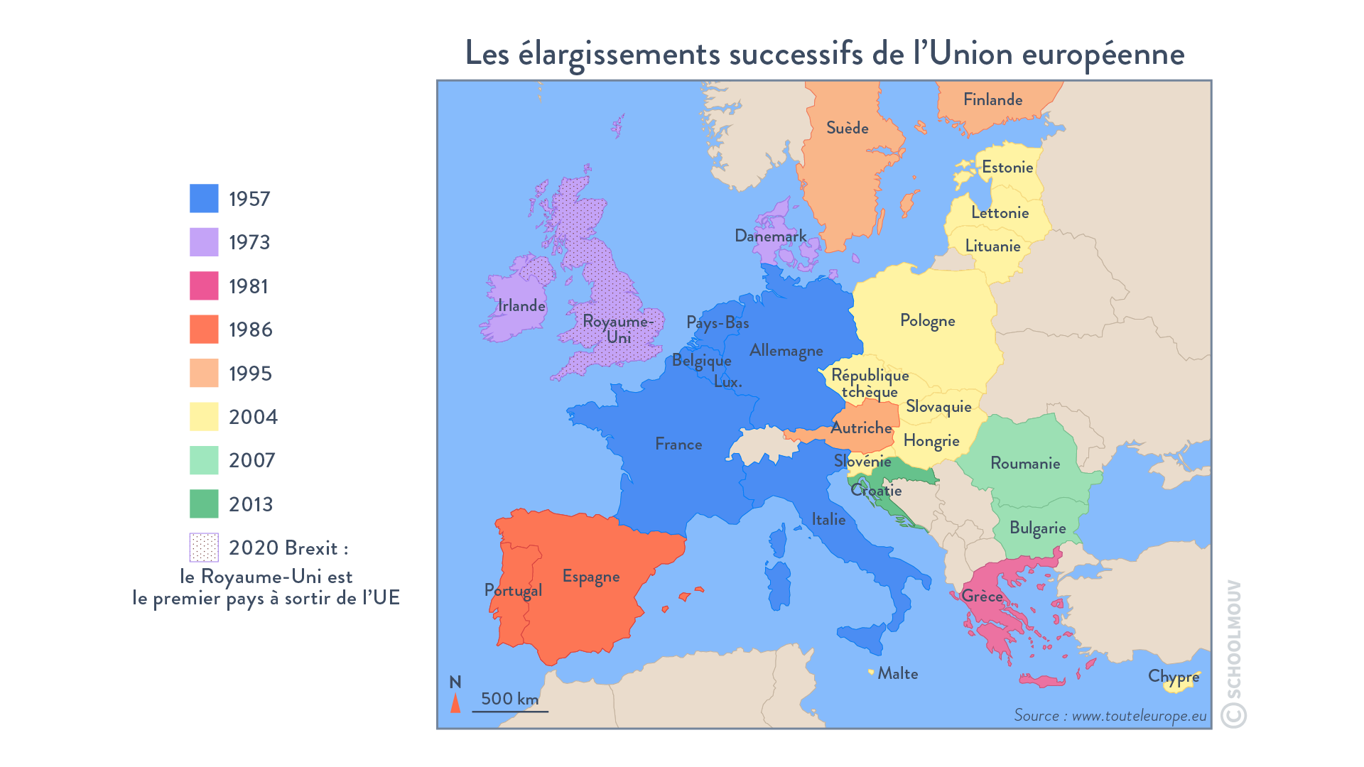 Quel est le dernier pays à avoir intégré l’Union européenne ?