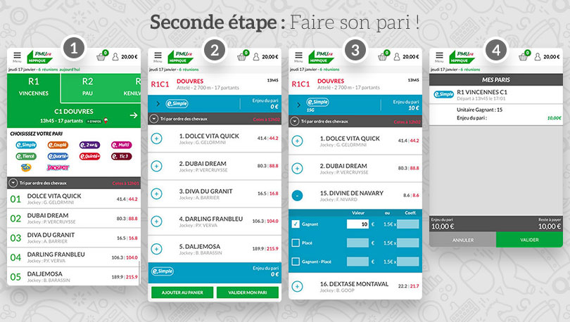 Comment faire un pari gratuit sur PMU ?