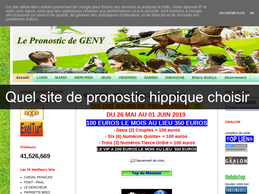 Quel site de pronostic choisir ?