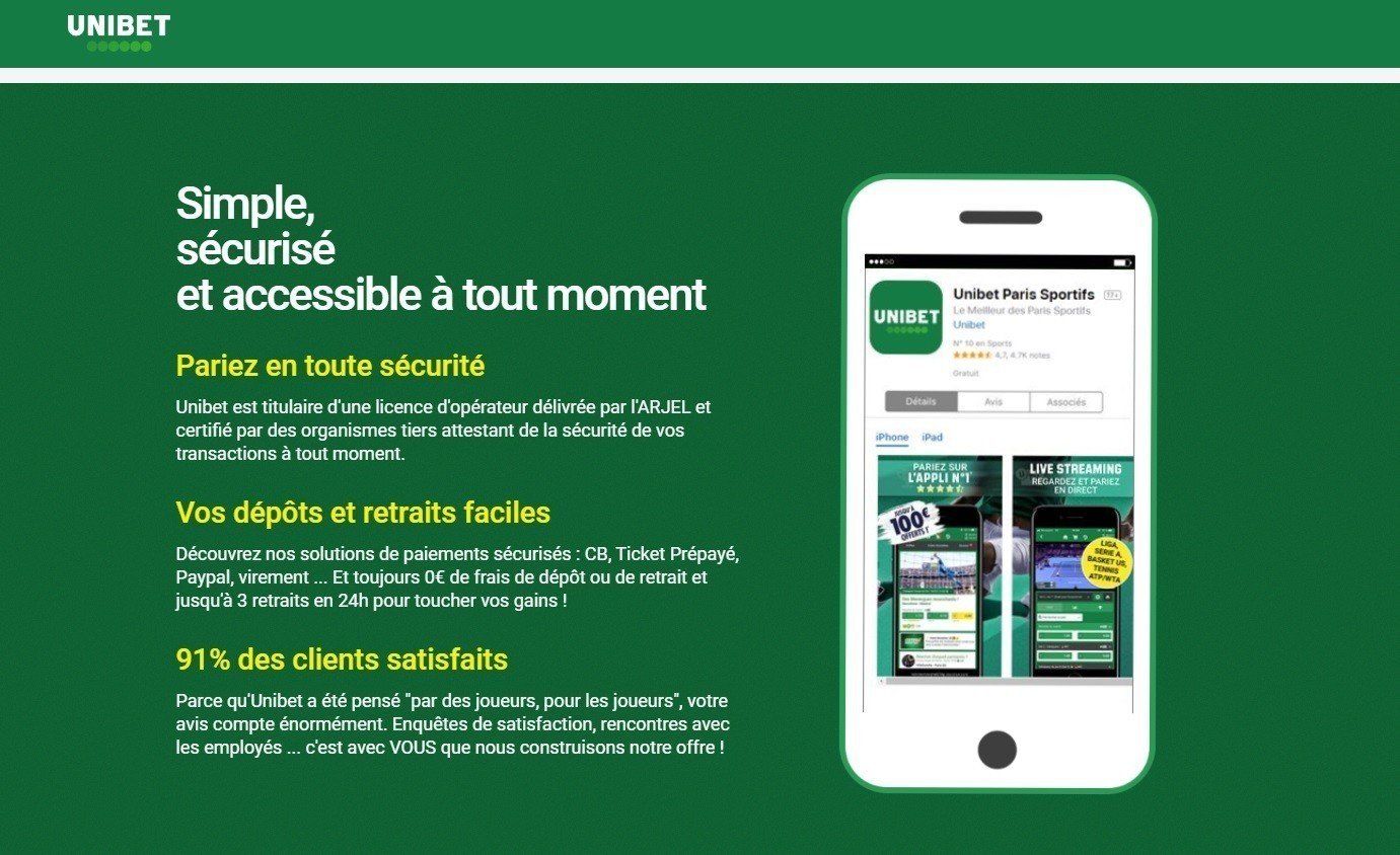 Est-ce que Unibet est fiable ?