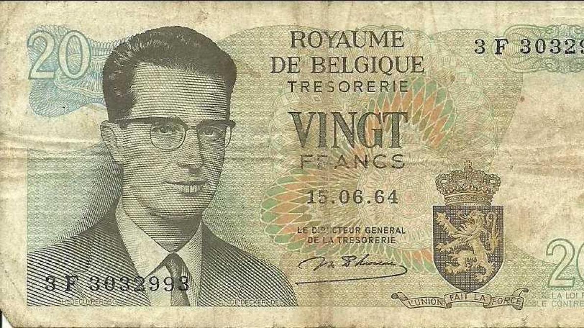 Quelle est la valeur de 100 francs belges ?
