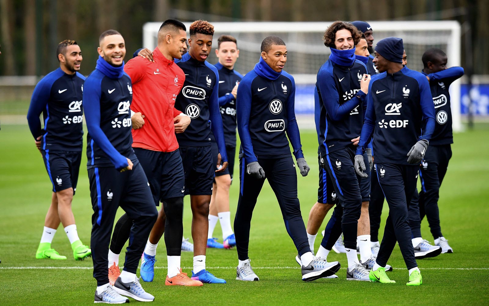 Comment s’appellent les joueurs de l’équipe de France ?