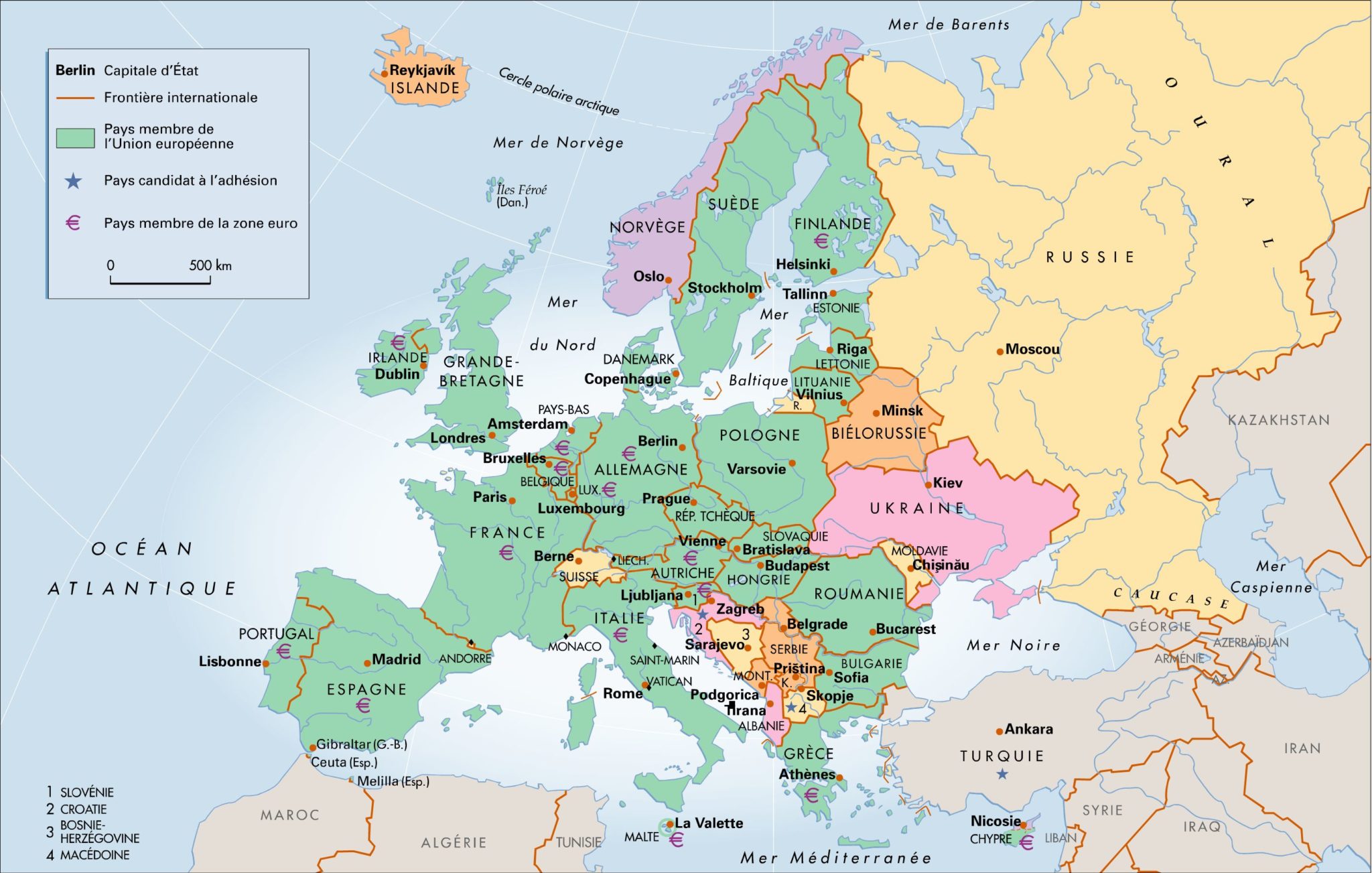 Quelles différences entre l’espace Schengen et l’UE ?