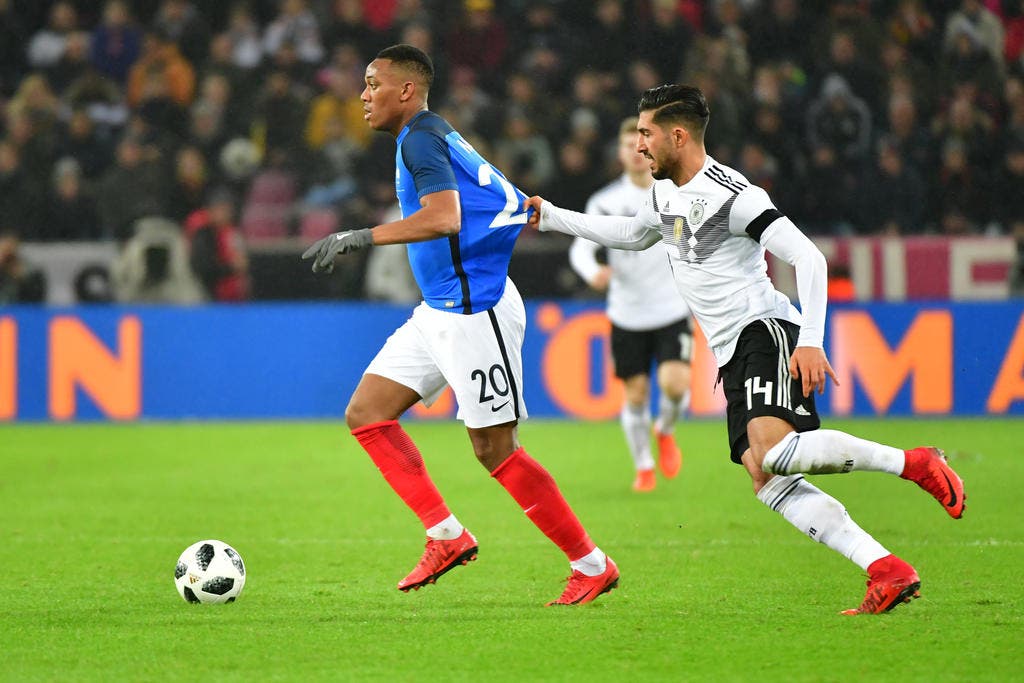 Qui a marqué le but contre l’Allemagne hier ?