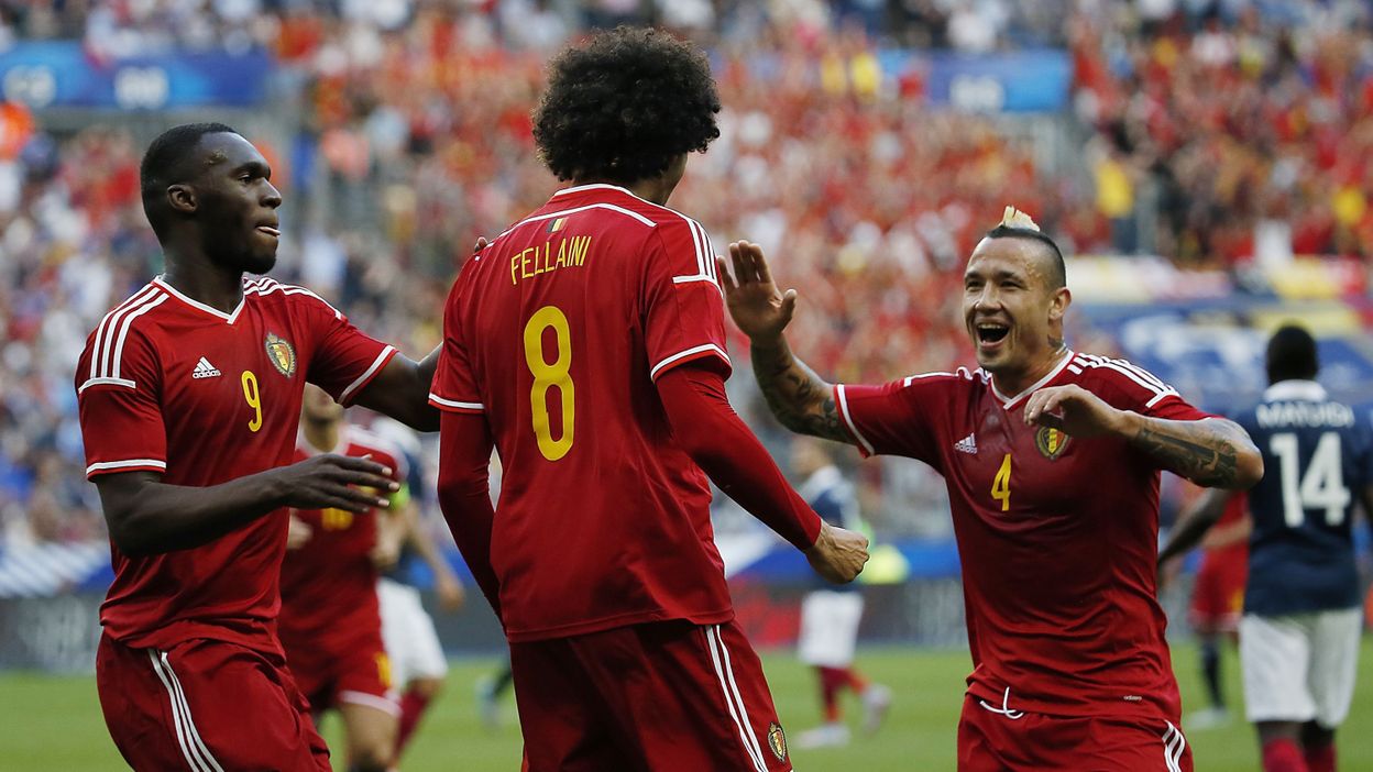 Où ce joue le match Belgique France ?