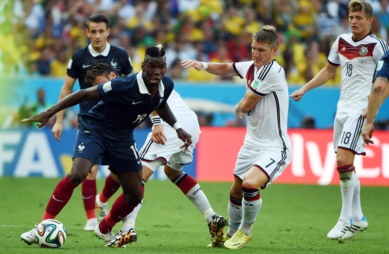 Qui a marqué les but france allemagne ?