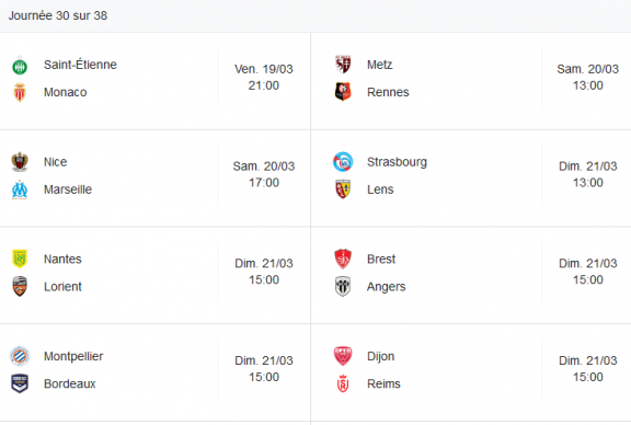 Comment regarder la Ligue 1 en 2021 ?