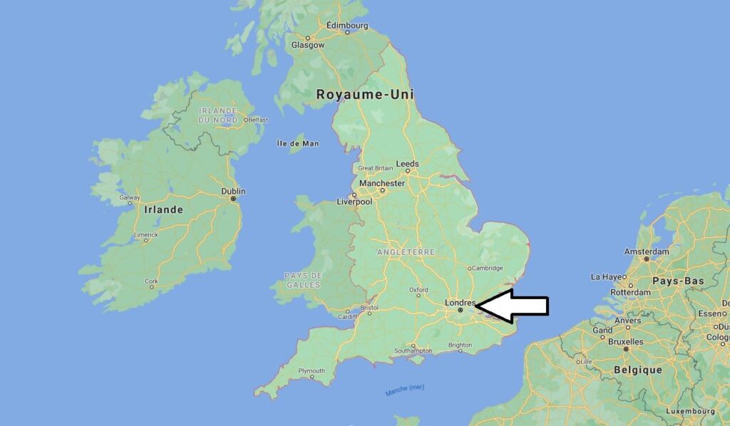 Où se trouve l’Écosse en Angleterre ?