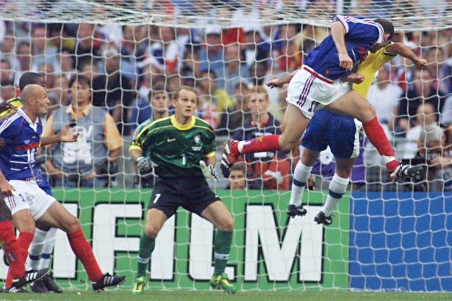 Qui a marqué les 3 buts de la finale 1998 ?